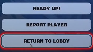 They returned to lobby real quick | Fortnite
