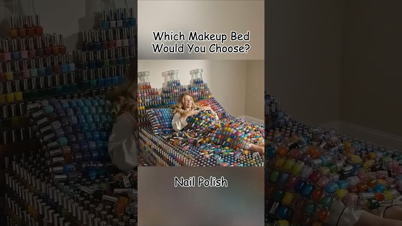 Which Makeup Bed Would You Choose Anna AI ASMR Shorts