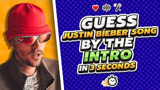 🎶 Guess JUSTIN BIEBER song ONLY by the INTRO! 🎧💥 | Only real BELIEBERS can win! 🫵🏼🏅 screenshot 2