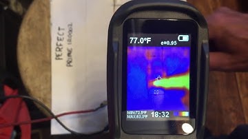 Finding Short Circuits With A Thermal Camera.