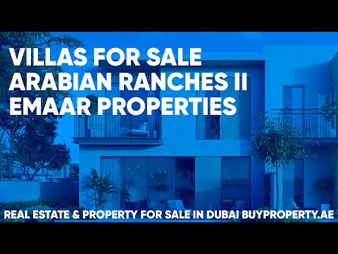 Villas for sale in Dubai. Arabian Ranches II Emaar Properties – buyproperty.ae