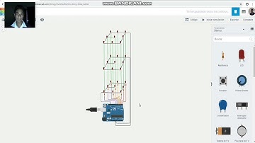 Cubo de Leds 3X3X3 con Arduino en TinkerCad 2/3 Robo Tic A Usminia 2019