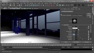30 Second Animation: Bounced Lighting in Mental Ray in Maya