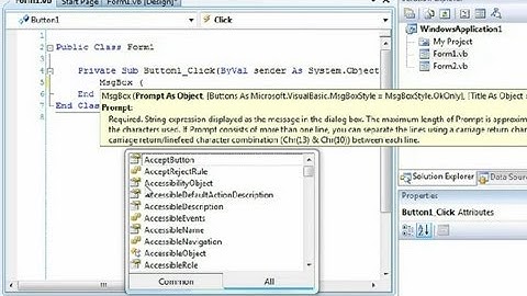 Visual Basic Notification Tutorial : Computer Programming