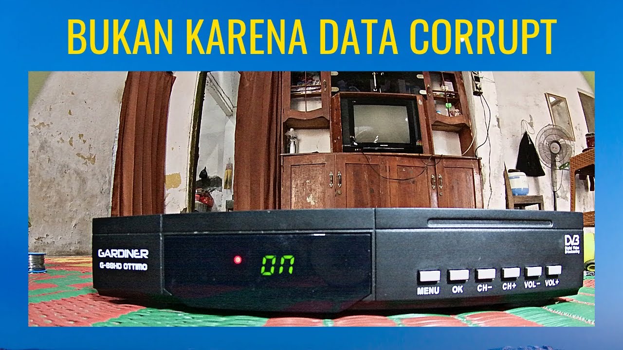 Cara memperbaiki Receiver Gardiner K Vision mode ON YouTube