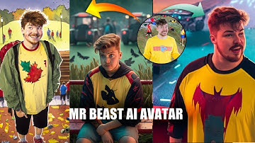 Turn @MrBeast into Artwork using AI| Midjourney v4 | How To Make Images Using Mid Journey AI