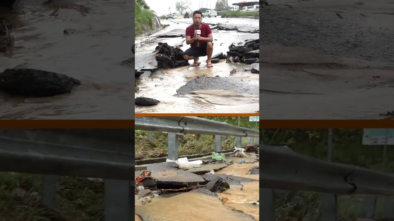 Conditions of NH - 415, Itanagar the Capital of Arunachal Pradesh.