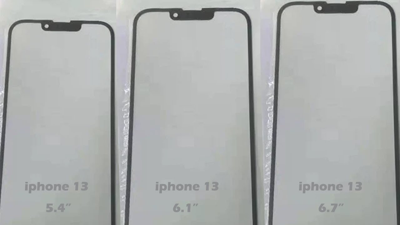 Iphone 13 Series Glass leaks with Smaller notch