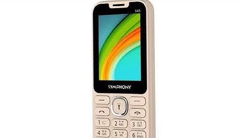 Symphony S-45 hand reset😱