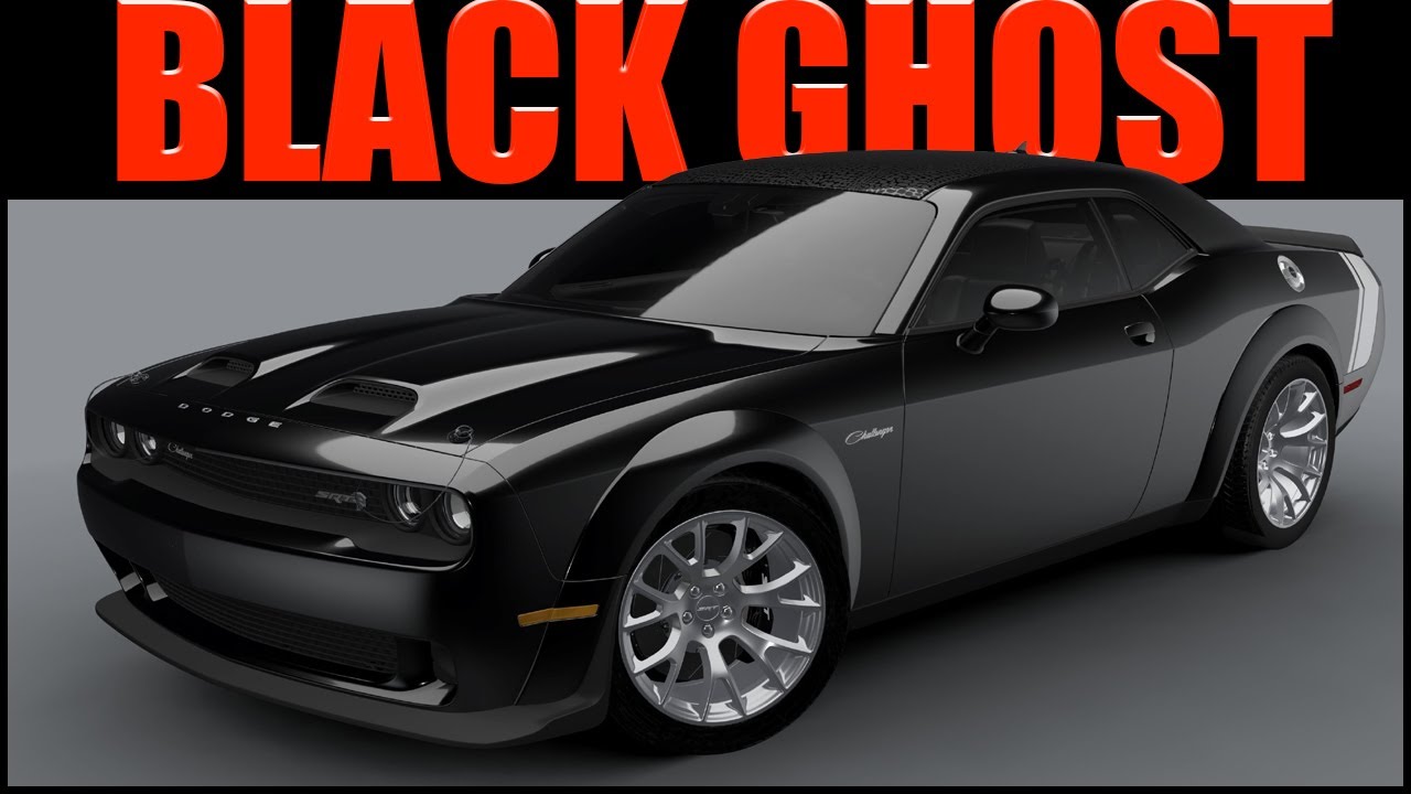 The Challenger Black Ghost Is the Coolest Last Call Dodge - Autotrader