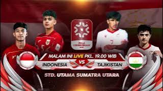 MULAI BESOK! Saksikan Piala Kemerdekaan 2025 Indonesia vs Tajikistan