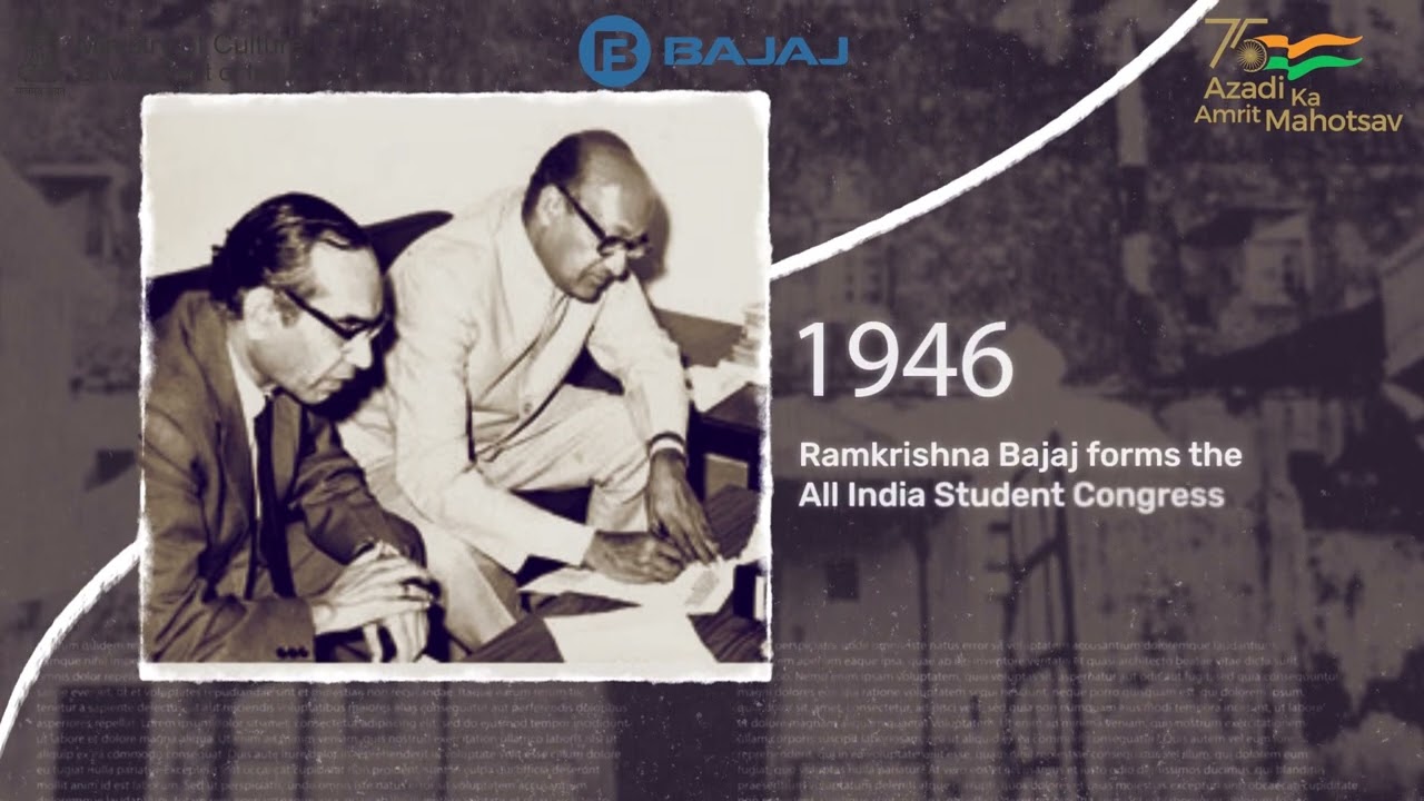 Journey of India through the footprints of Bajaj Group