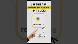 1 Click me Photo Background Remove! 😍 #removebg #photoediting #editingtutorial #shorts #shortvideos
