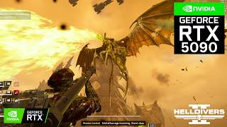 HELLDIVERS 2: E-711 EXTRACTION FACILITY on RTX 5090 32GB (4K Maximum Graphics)