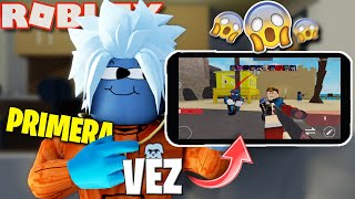 MI PRIMERA VEZ JUGANDO ARSENAL EN CELULAR!! 😱 **SOY MUY PRO** | JEDAR