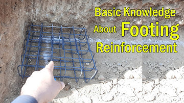 Basic Knowledge About Footing Reinforcement | Construction Site Visit |