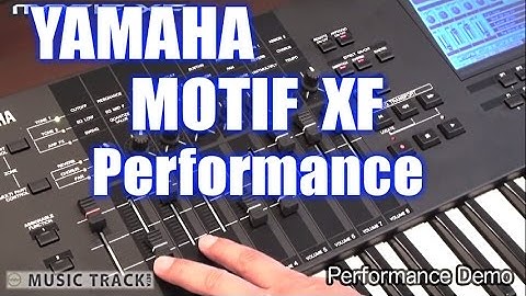 YAMAHA MOTIF XF Performance Demo & Review [English Captions]