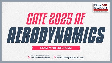 GATE 2025 Aerospace Engineering Paper Solution | Aerodynamics & Gas Dynamics | GATE AE Live Lectures