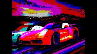 Pixel Art Chase By Trixs 2021 - Zx Spectrum - Ocp Art Studio
