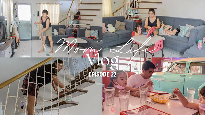 MOM LIFE VLOG SERIES: DAY IN THE LIFE OF A MOM OF TWO | QUICK CLEANING ROUTINE | MAICA LAUSIN