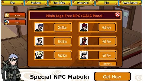 Ninja Saga - Free NPC Recruit Hack (Official)
