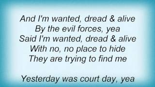 17861 Peter Tosh - Wanted Dread Or Alive Lyrics