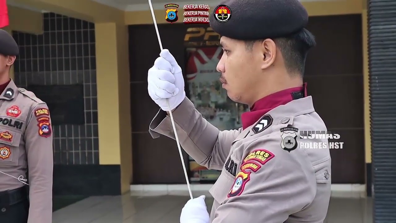 Upacara Peringatan Hari Kesadaran Nasional di Polres HST 