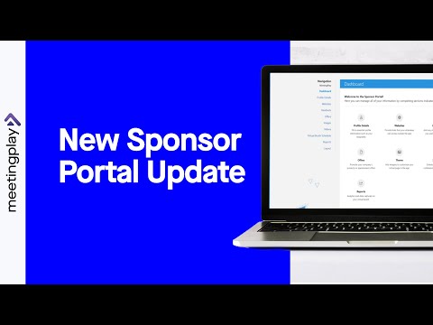 Getting Started with MeetingPlay's New Sponsor Portal update