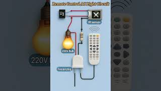 Control AC Bulb With Remote! | Easy IR Switch Circuit 🔥💡