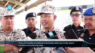 Four Bodies Of Illegal Immigrants Recovered After Boat Capsizes Off Pulau Pangkor