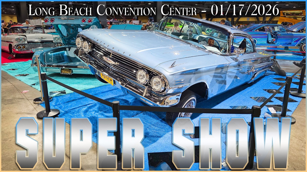 Long Beach Lowrider Super Show 2026 | Part 2: More Clean Builds! 🌴