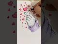 Love hand lys Amazing 😻 #drawing #bideo #art