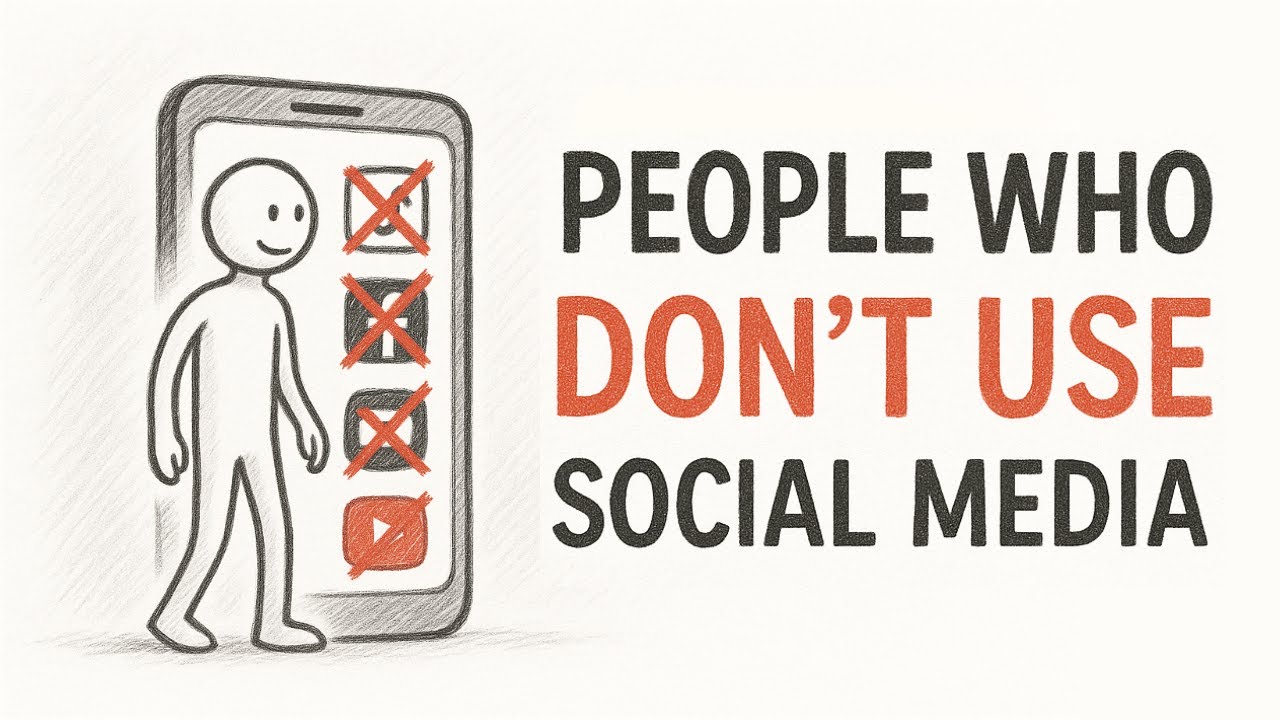 The Psychology of People Who Don’t Use Social Media - YouTube