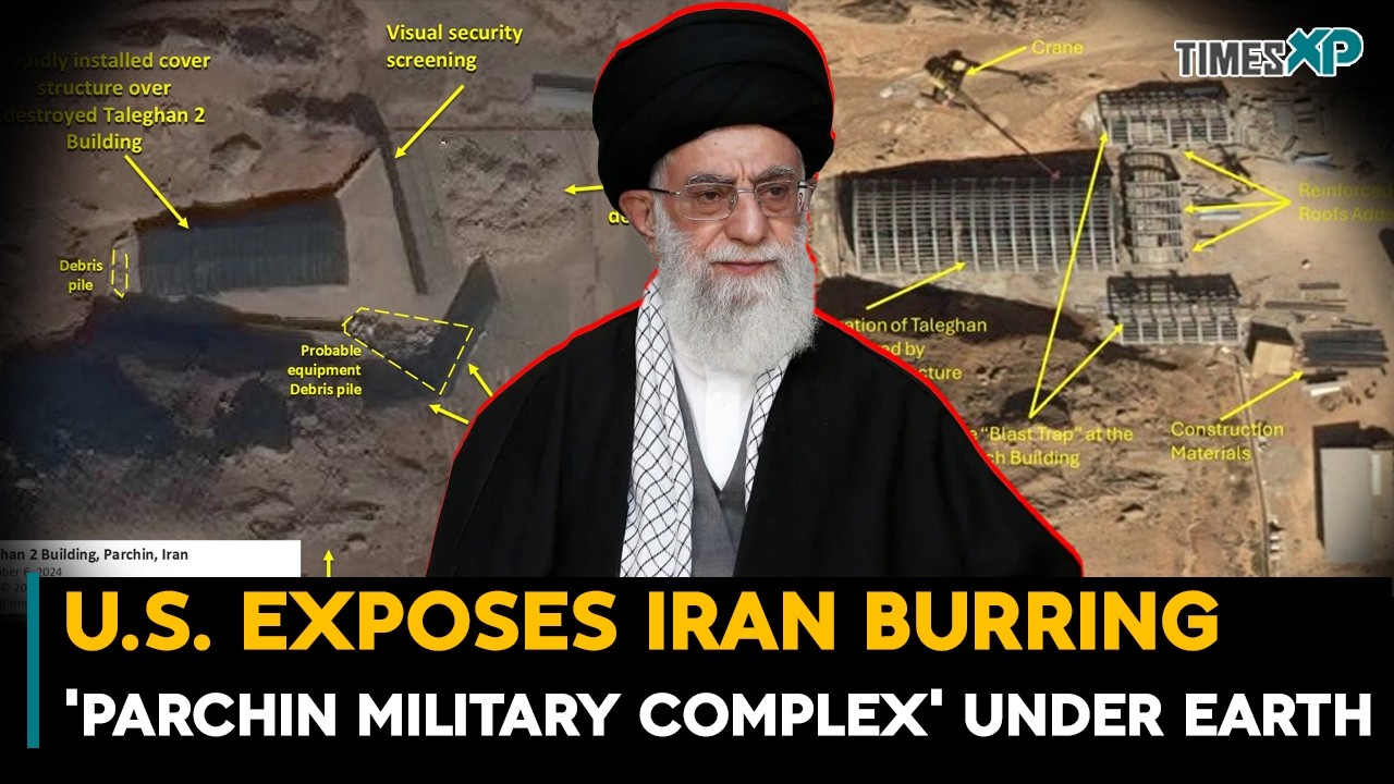 U.S. Exposes Iran Burring 'Parchin Military Complex' Under Earth| Iran-Israel War