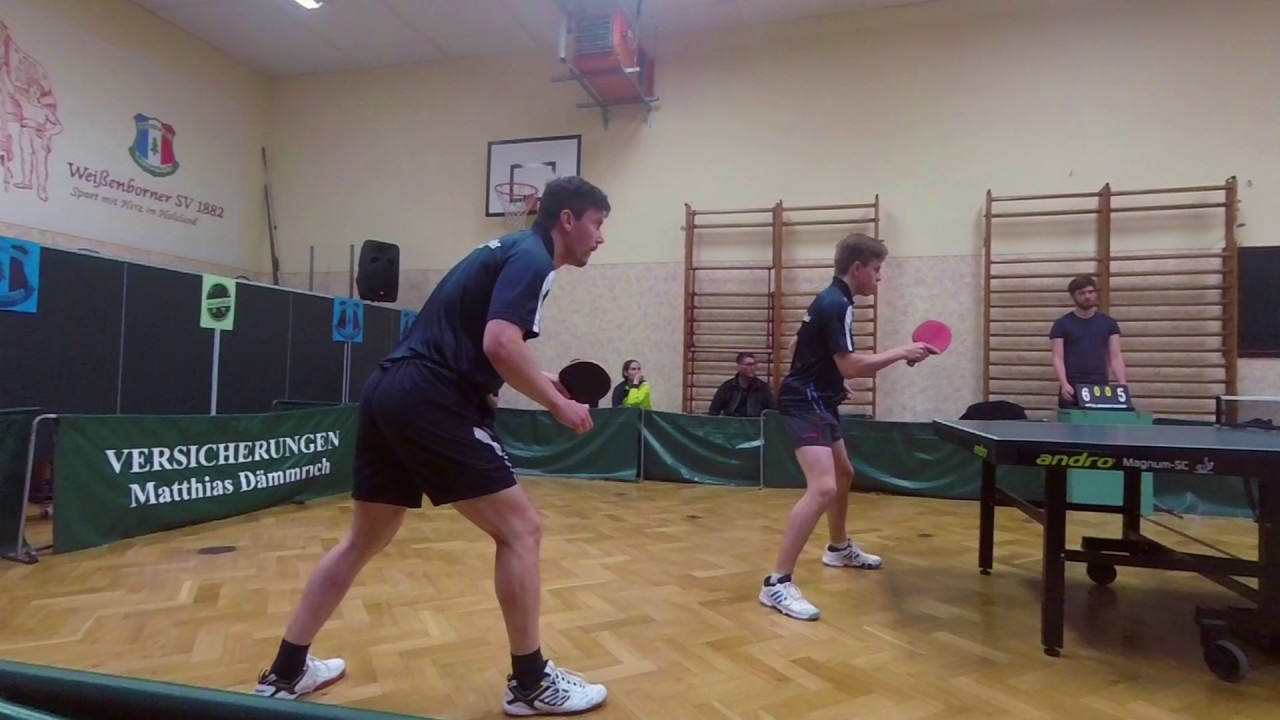 TT-Intercup, Weißenborner SV - TTC Winnweiler, Best of - die schönsten Ballwechsel