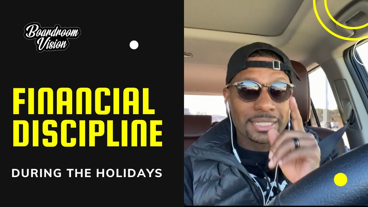 Random Thoughts From the Whip: Financial Discipline During the Holidays