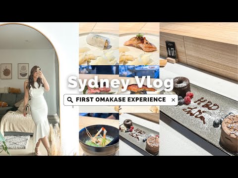 MY FIRST OMAKASE EXPERIENCE in Sydney Australia and visited the Gucci Garden