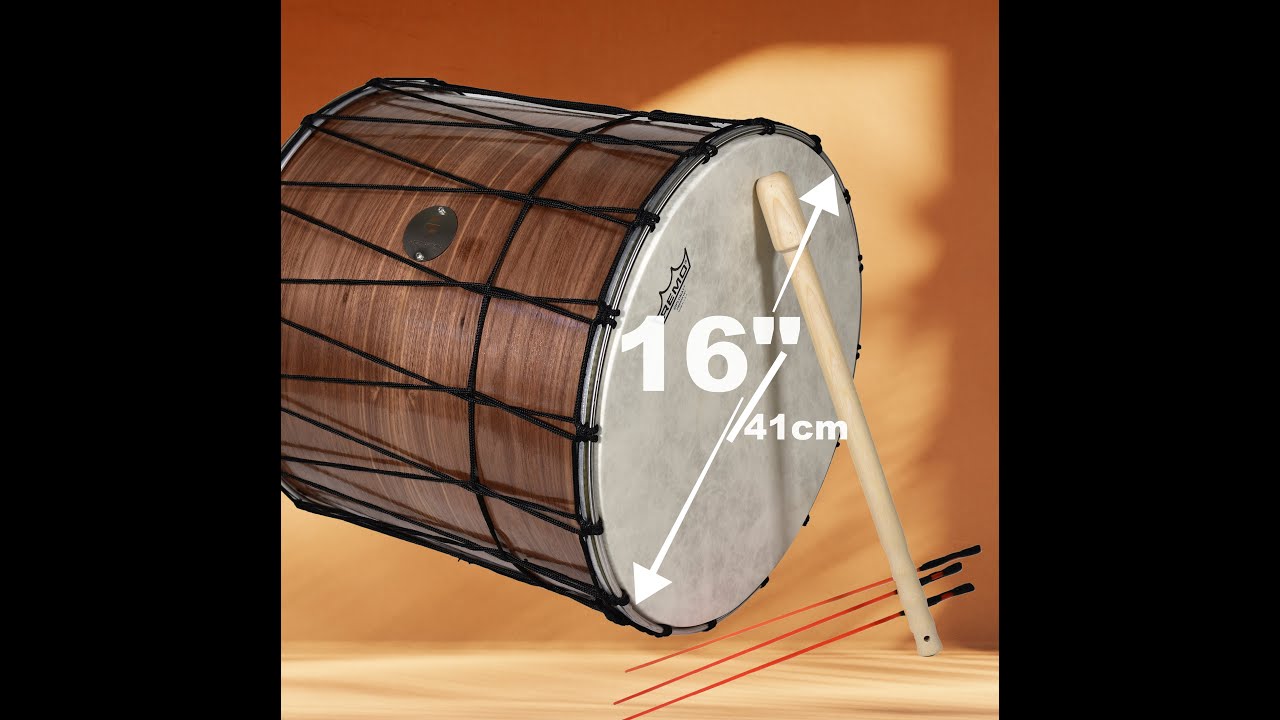 VOROT / ՈՐՈՏ 16" Bass Kopal-Dhol Drum Presentation 