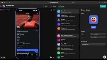 Glide low code App - Restaurants
