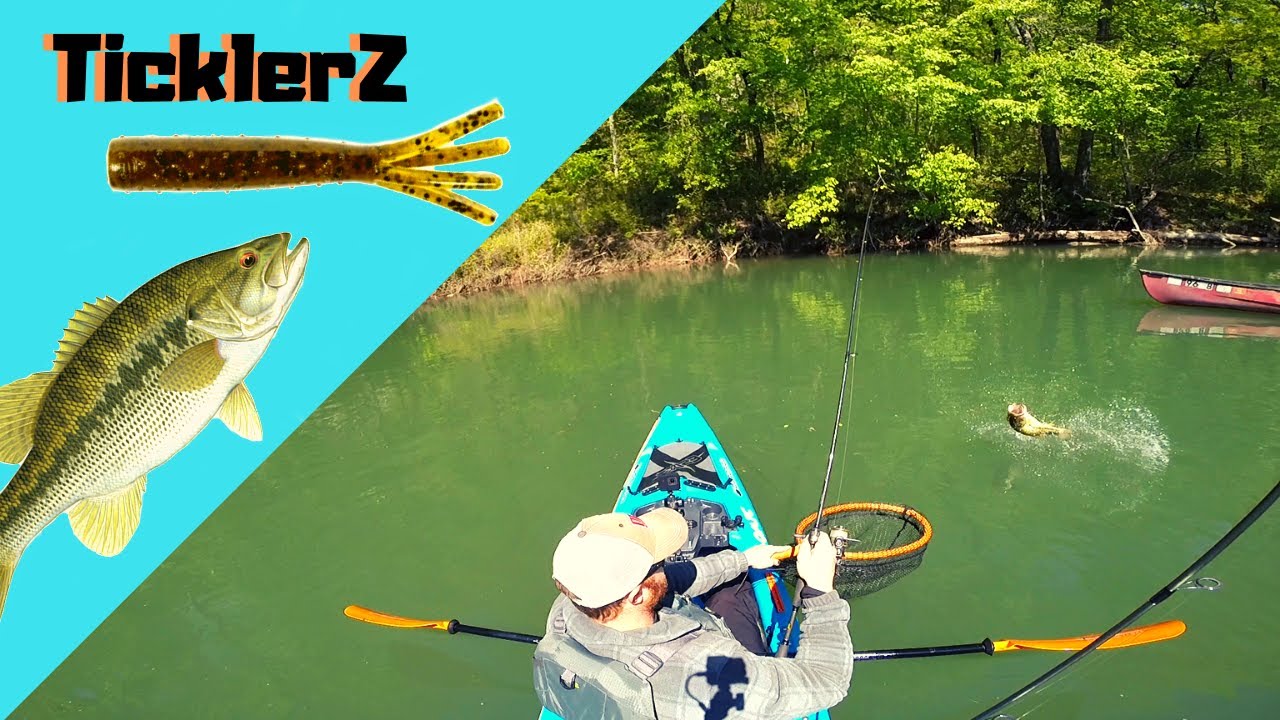 TRD TicklerZ was HOTTTT! /Kayak Fishing/ BACKWOODS CREEK FISHING