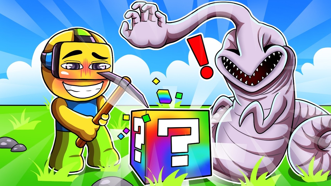 ROMPE LUCKY BLOCKS PARA DESCUBRIR NUEVOS MONSTRUOS MARINOS en Roblox