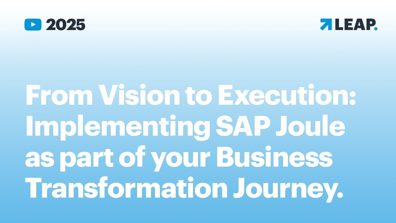 LEAP – Westernacher Intelligent Enterprise Summit 2025 7