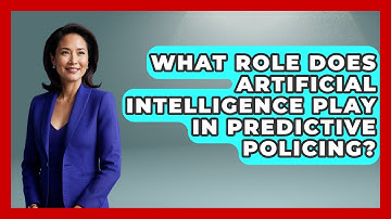 What Role Does Artificial Intelligence Play In Predictive Policing? - Law Enforcement Insider