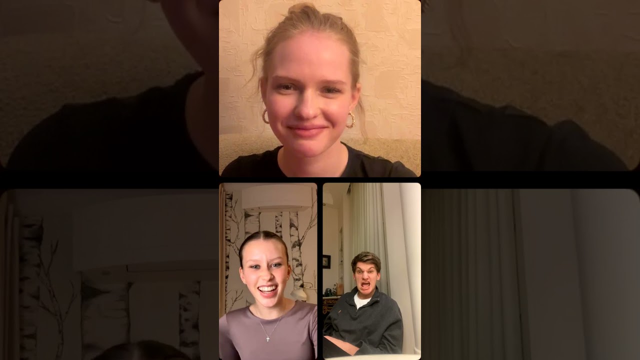 Анка Пересильд, Елизавета Базыкина, Андрей Максимов 3.02.2024 в эфире инстаграм.