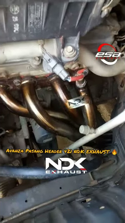TOYOTA AVANZA PASANG HEADER 421 NDK EXHAUST PERFORMA JOSS COCOK UNTUK PENGGUNAAN HARIAN