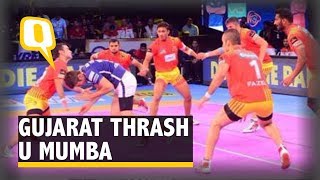 Gujarat Beat U Mumba in pro Kabaddi | The Quint screenshot 5