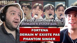 FORTENA | '포르테나' 오스틴킴 x 김성현 x 서영택 x 이동규의 〈Demain n'existe pas〉 | 팬텀싱어4 12회 |TEACHER PAUL REACTS