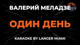 картинка: Валерий Меладзе - Один День | Караоке | От Langer Miami