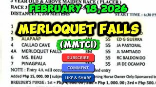 Karera Tips At Giya Ni Mr. Ukol February 18, 2026 Rbhs Mmtci