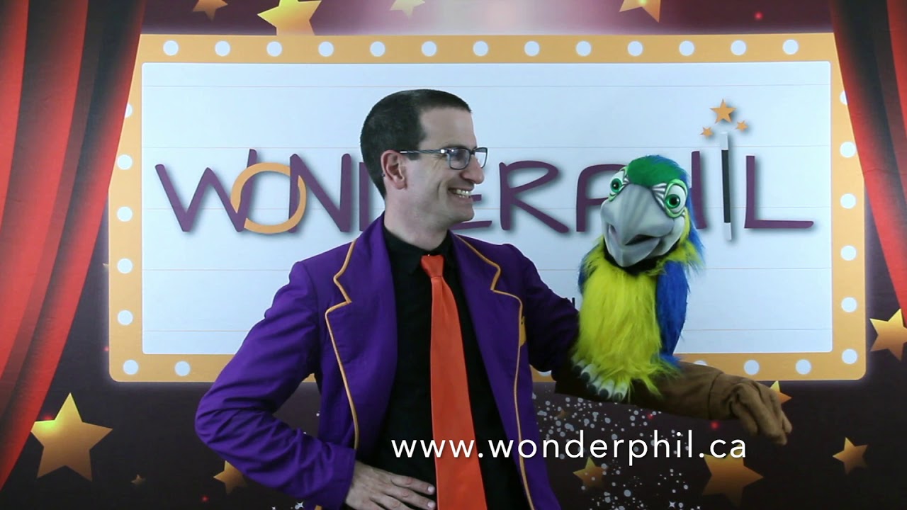 Introducing HaHa the Magic Parrot